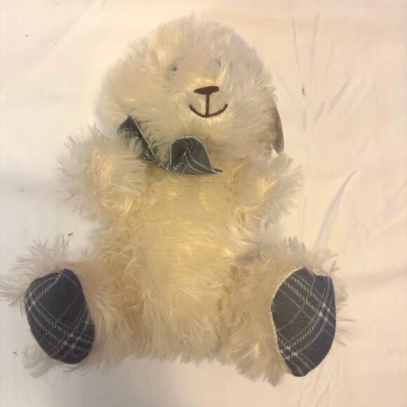 Fuzzy Friends Cream Colored Puppy Plush Stuffed Animal Gift 10” NWT Plushie - Picture 2 of 10